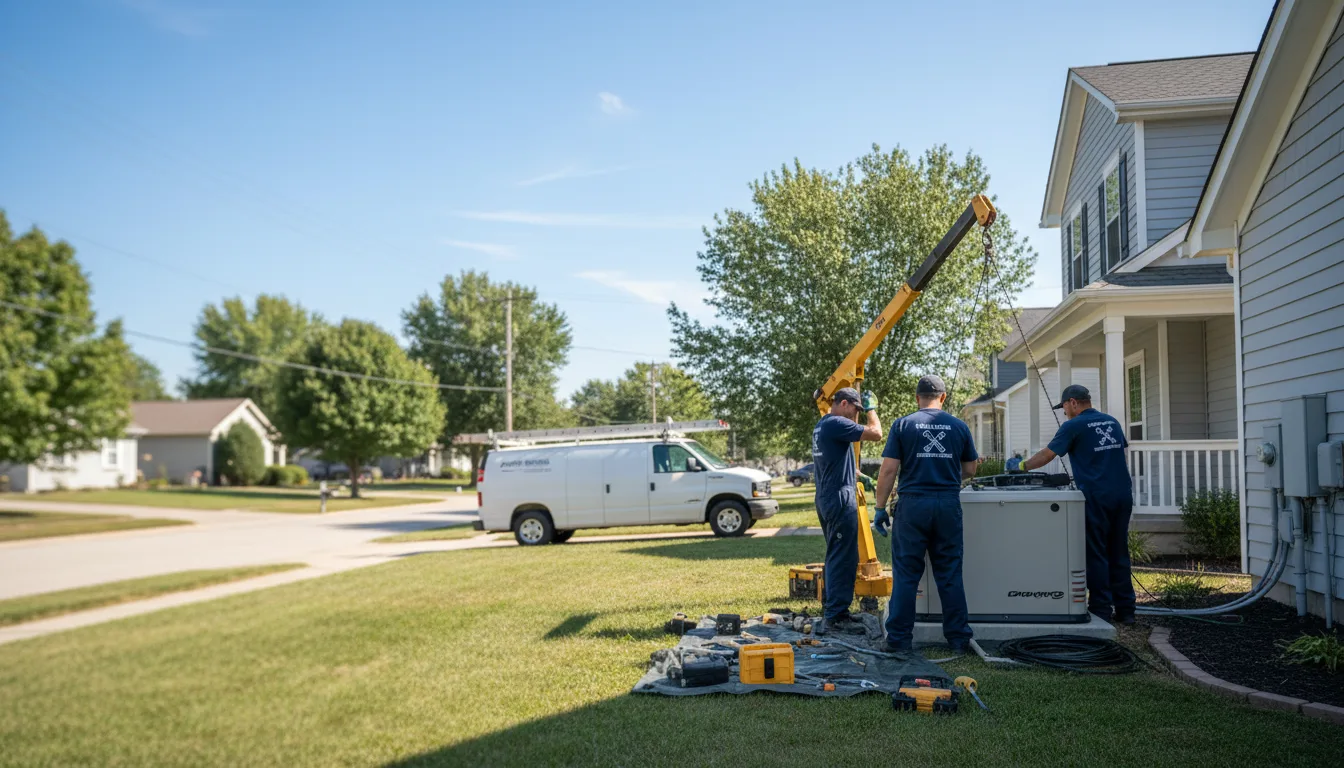 Generator Installation in Amelia, LA near me